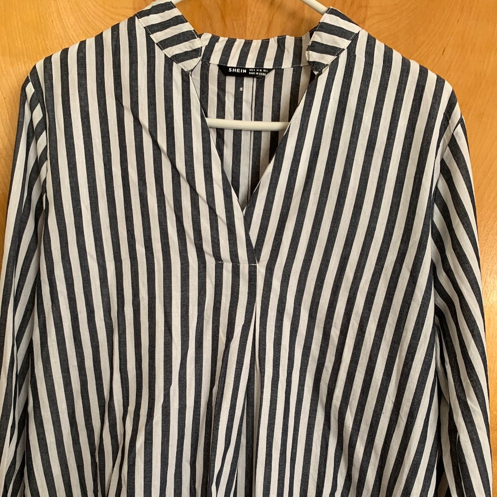 SHEIN Stripe Blouse